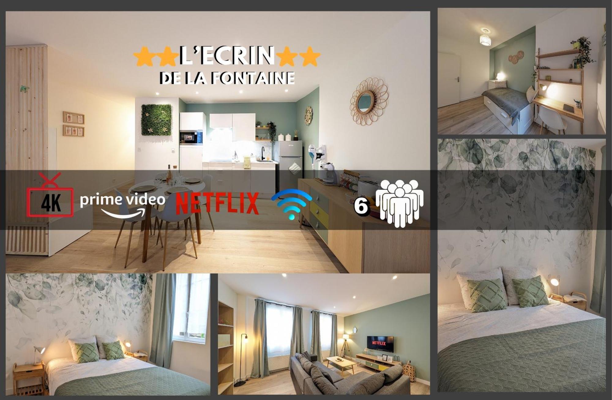 ☆ Ecrin De La Fontaine ☆ Apartment Neuilly-Saint-Front